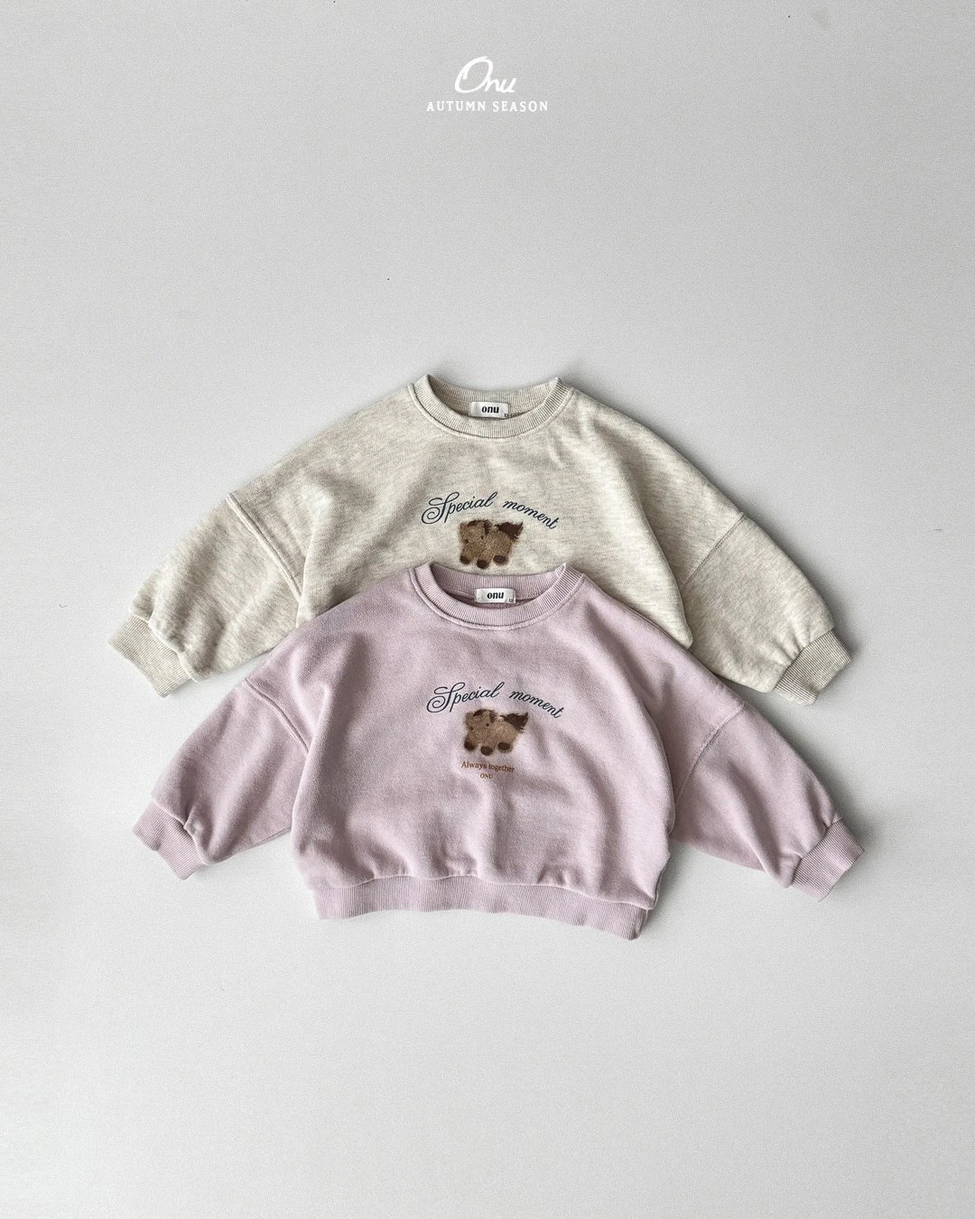 ONU#小馬印花衛衣/2COLORS