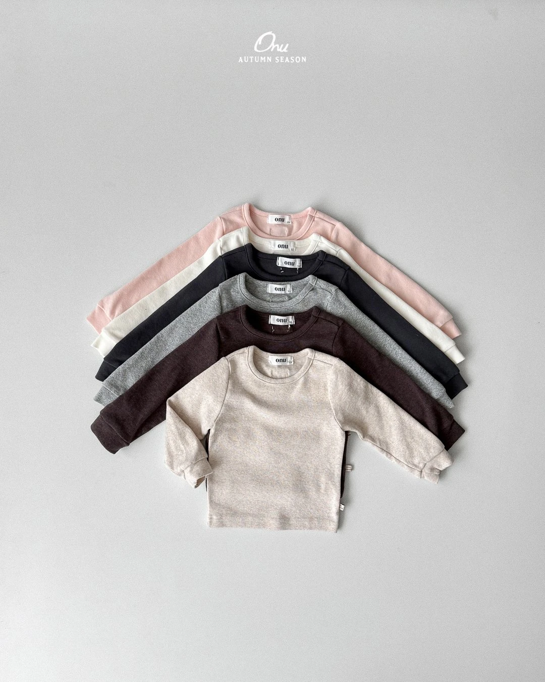 ONU#羅紋素T/6COLORS