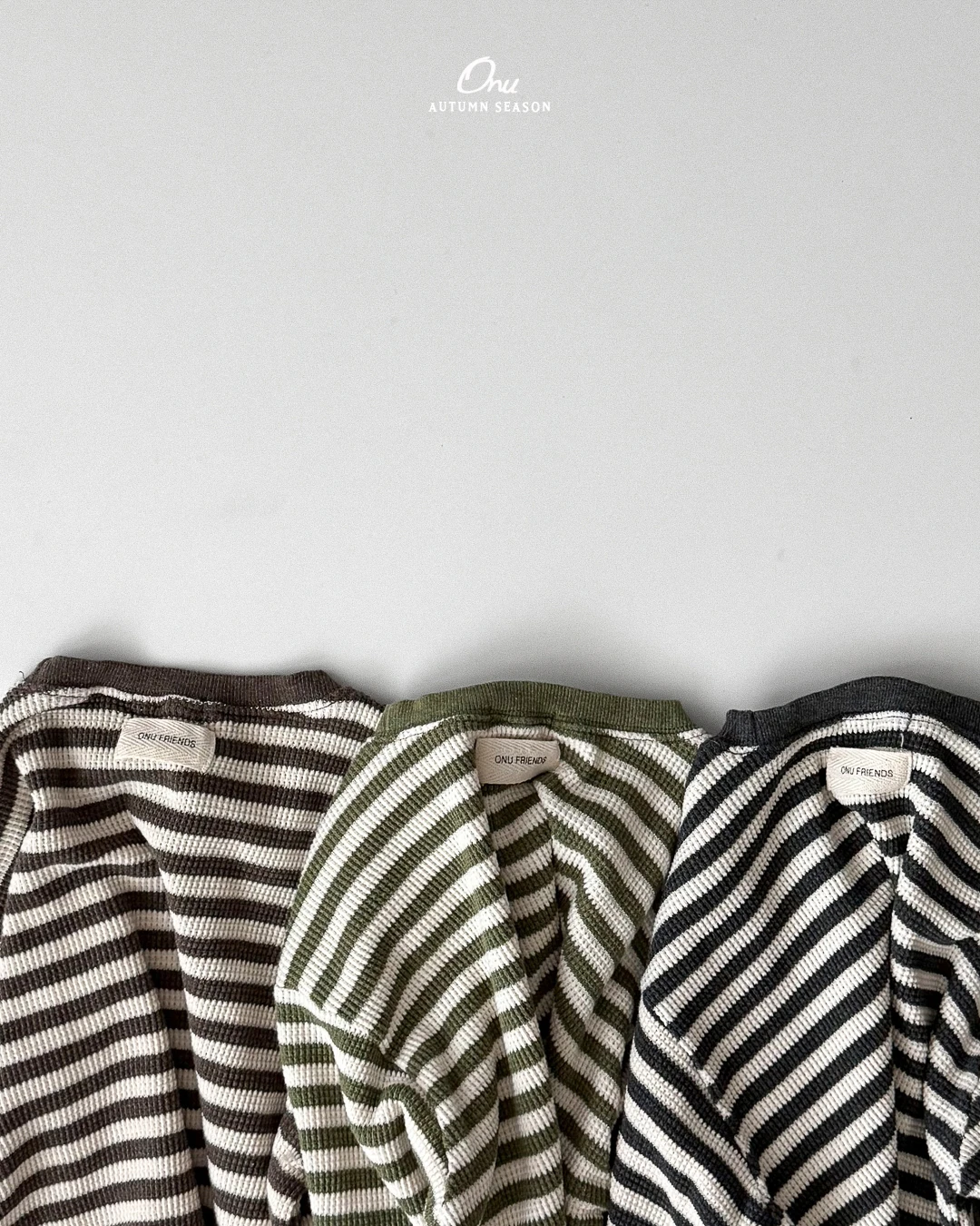 ONU#華夫格衛衣/3COLORS