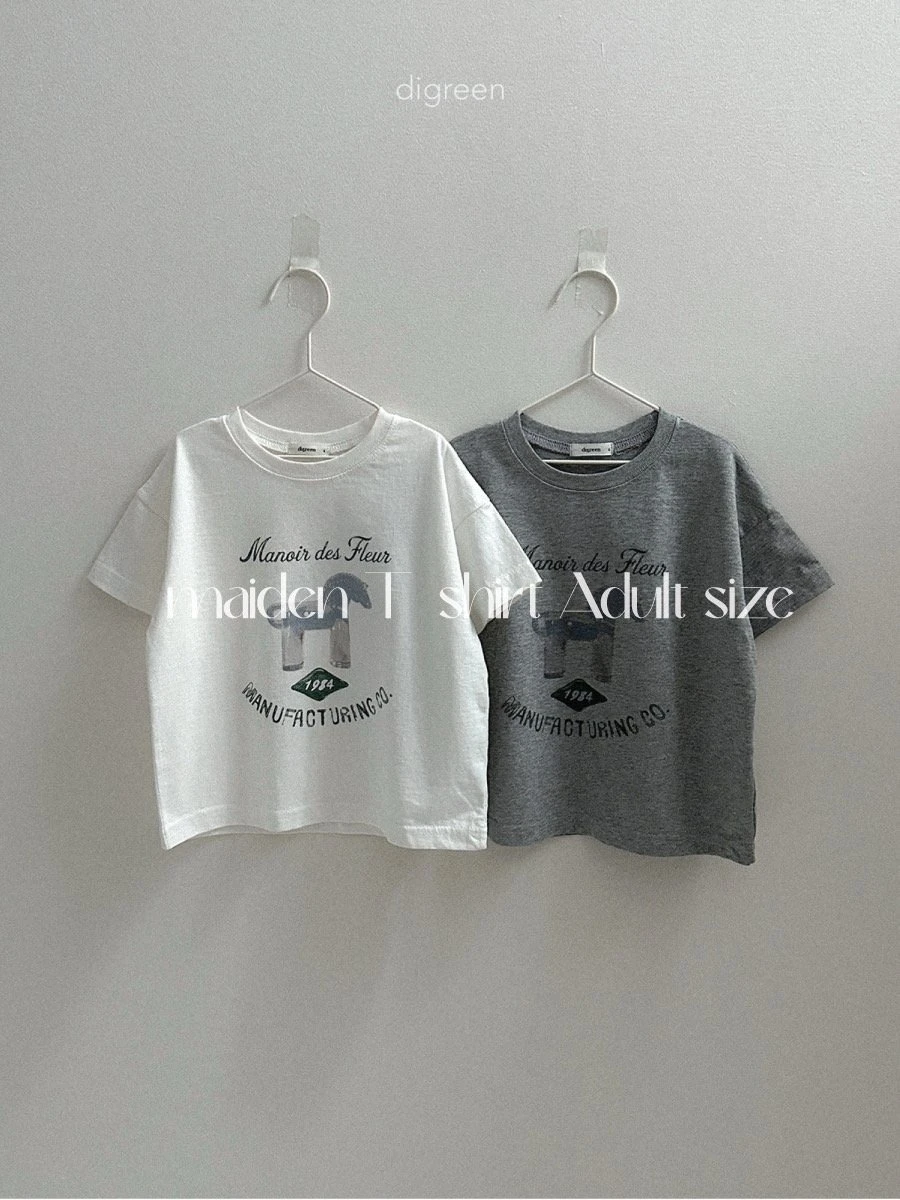 DIGREEN#復古印花T(MOM)