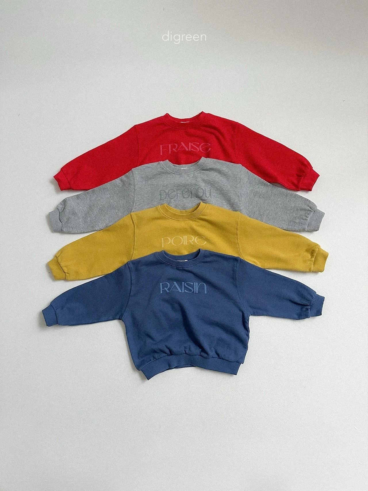DIGREEN#繽紛大學T/4COLORS
