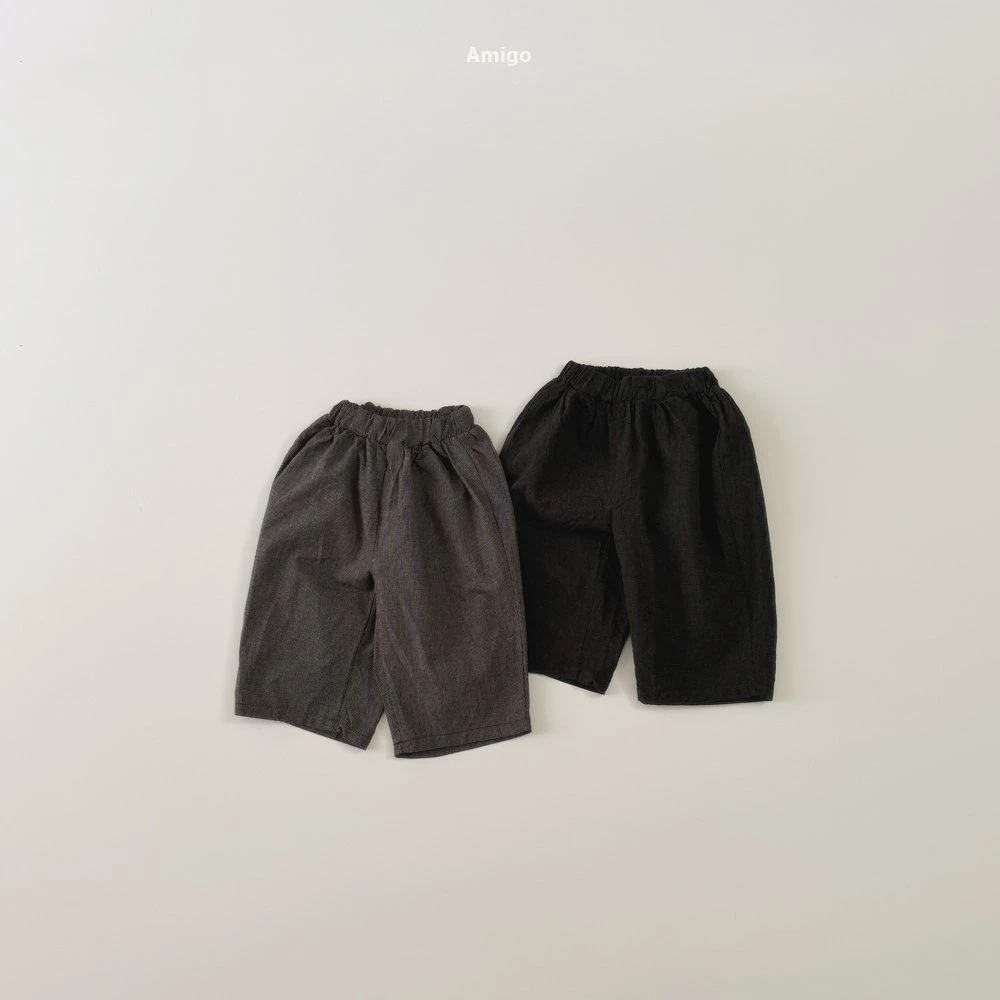 AMIGO#細紋休閒褲/2COLORS