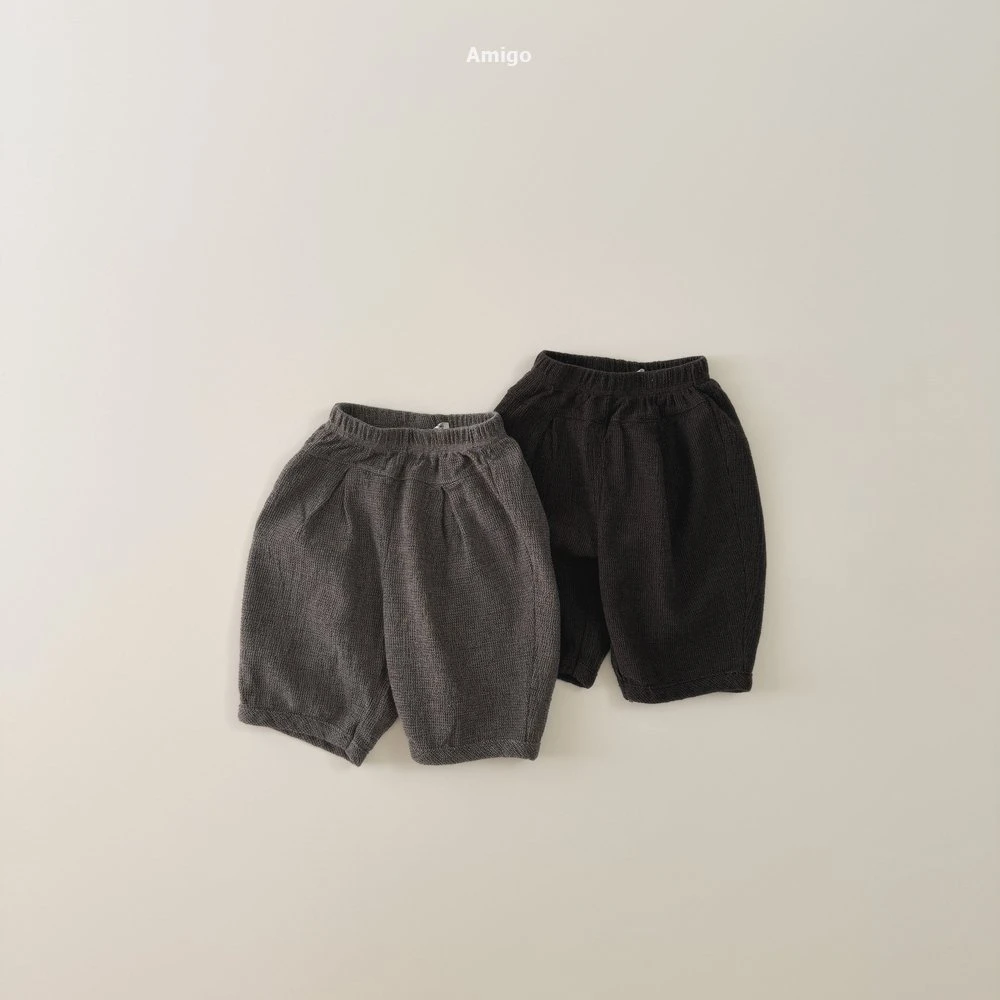 AMIGO#帥氣英倫休閒褲/2COLORS
