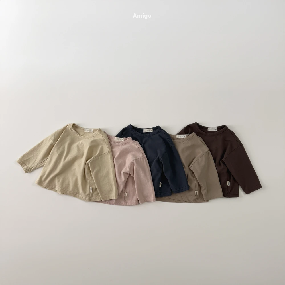 AMIGO#小標多色字母T/5COLORS
