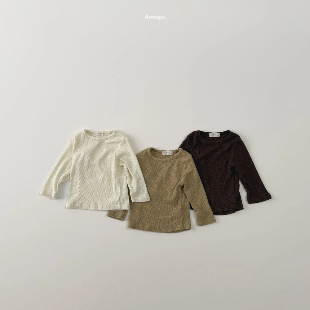 AMIGO#基礎內搭上衣/3COLORS