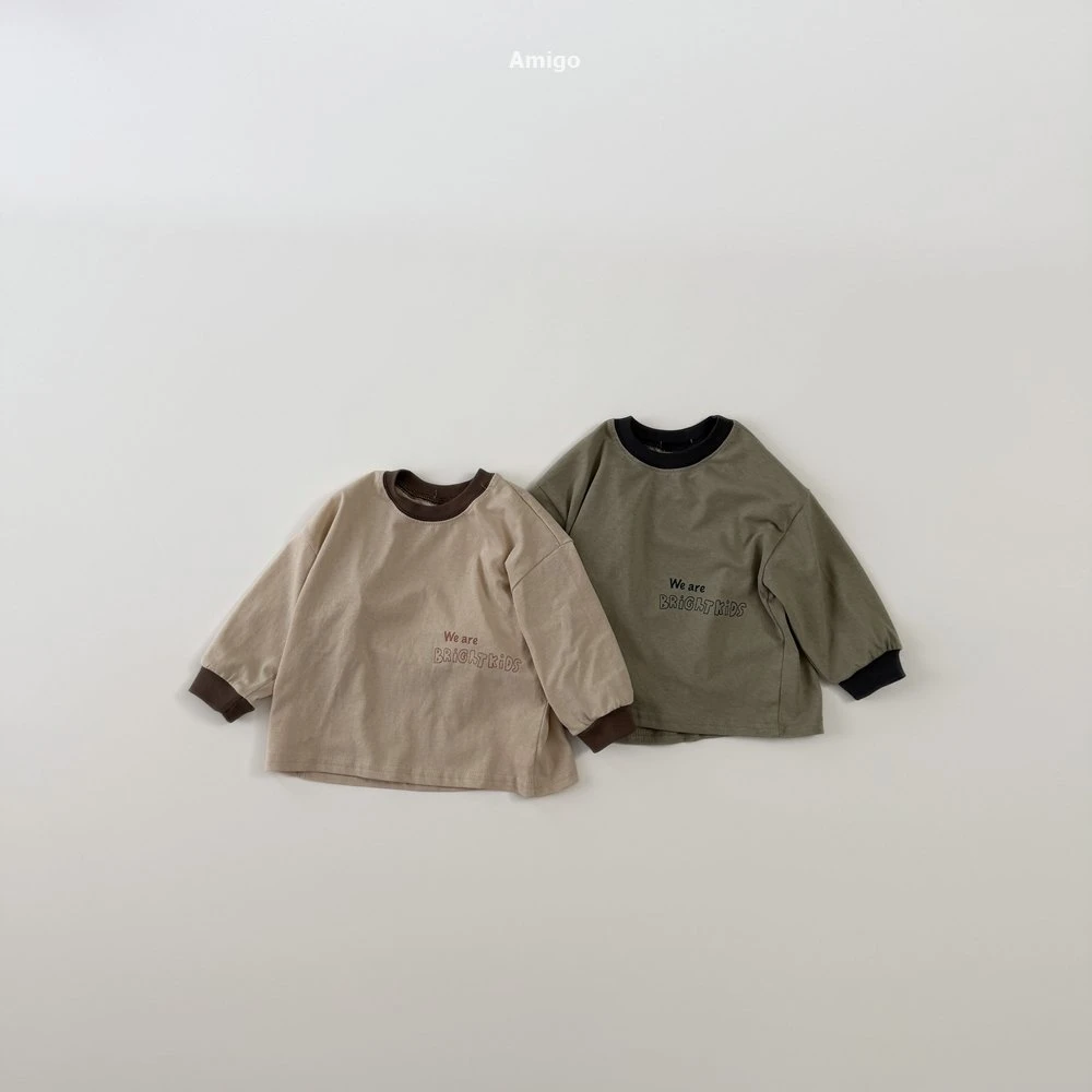 AMIGO#包邊字母T/2COLORS