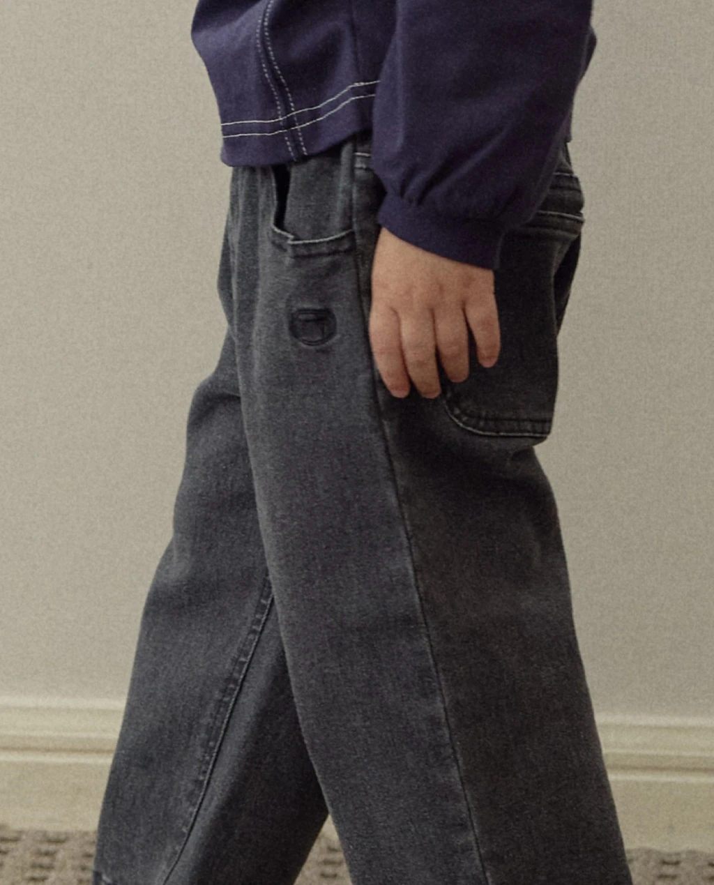 ROTOTO#做舊牛仔褲