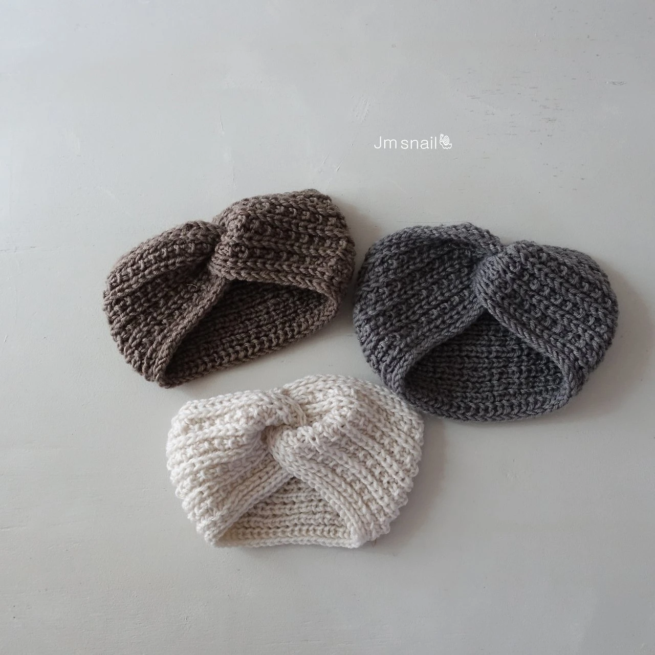 JS#針織髮帶/3COLORS