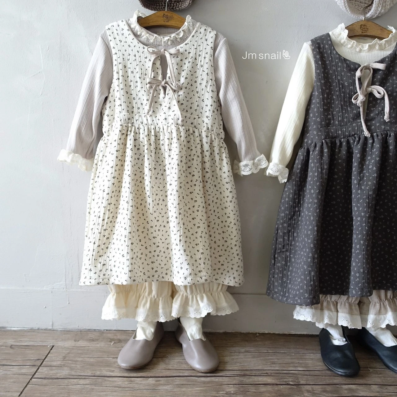 JS#碎花小洋裝/2COLORS