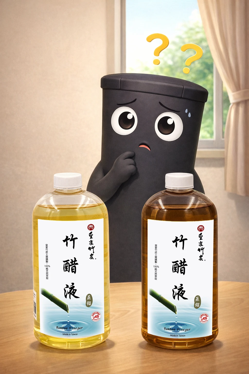 為什麼竹醋液顏色變了?