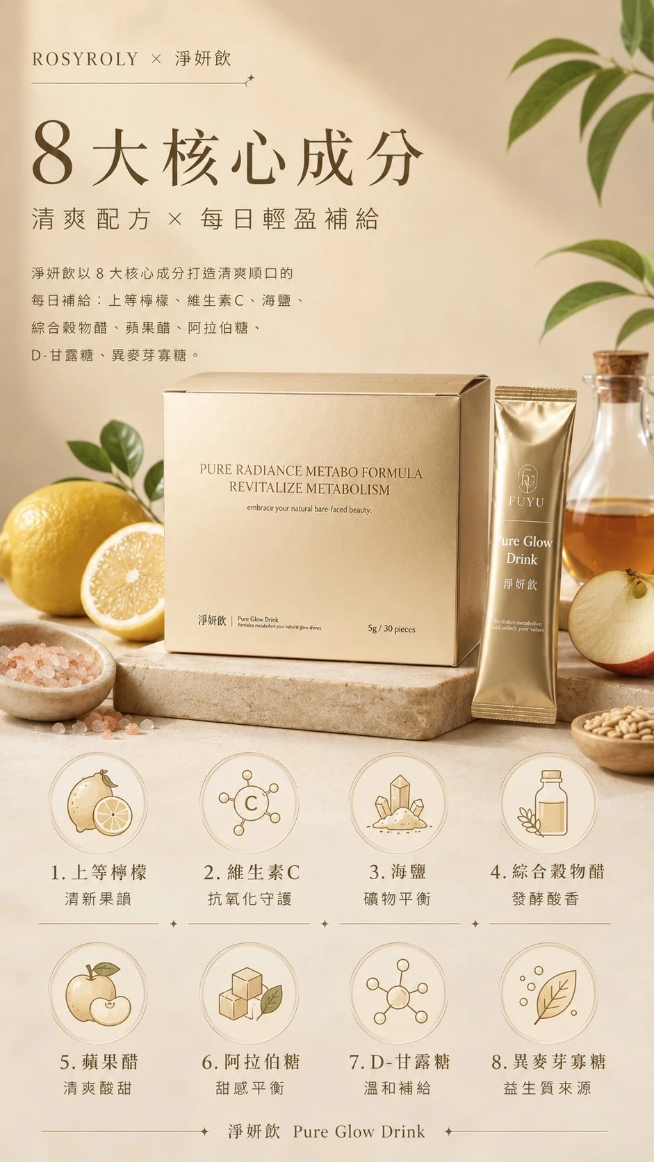(預購)熱銷改版回歸｜淨妍飲幫你排濕消水腫