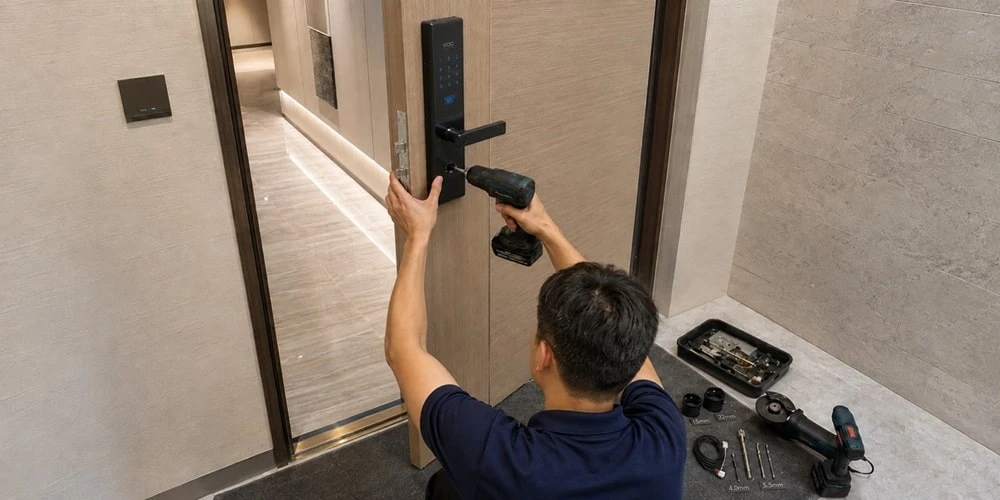 電子鎖安裝可以DIY嗎？安裝教學、費用、風險分析給你看！