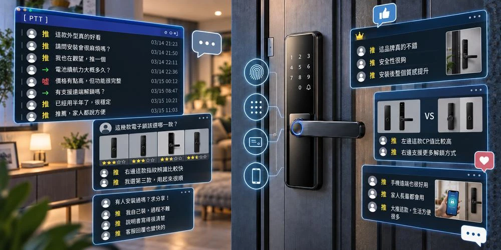 電子鎖推薦PTT熱門品牌有哪些?電子鎖挑選攻略一次整理!