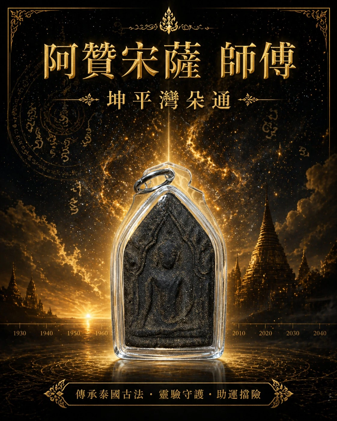 阿贊宋薩 師傅 2543年  坤平灣朵通