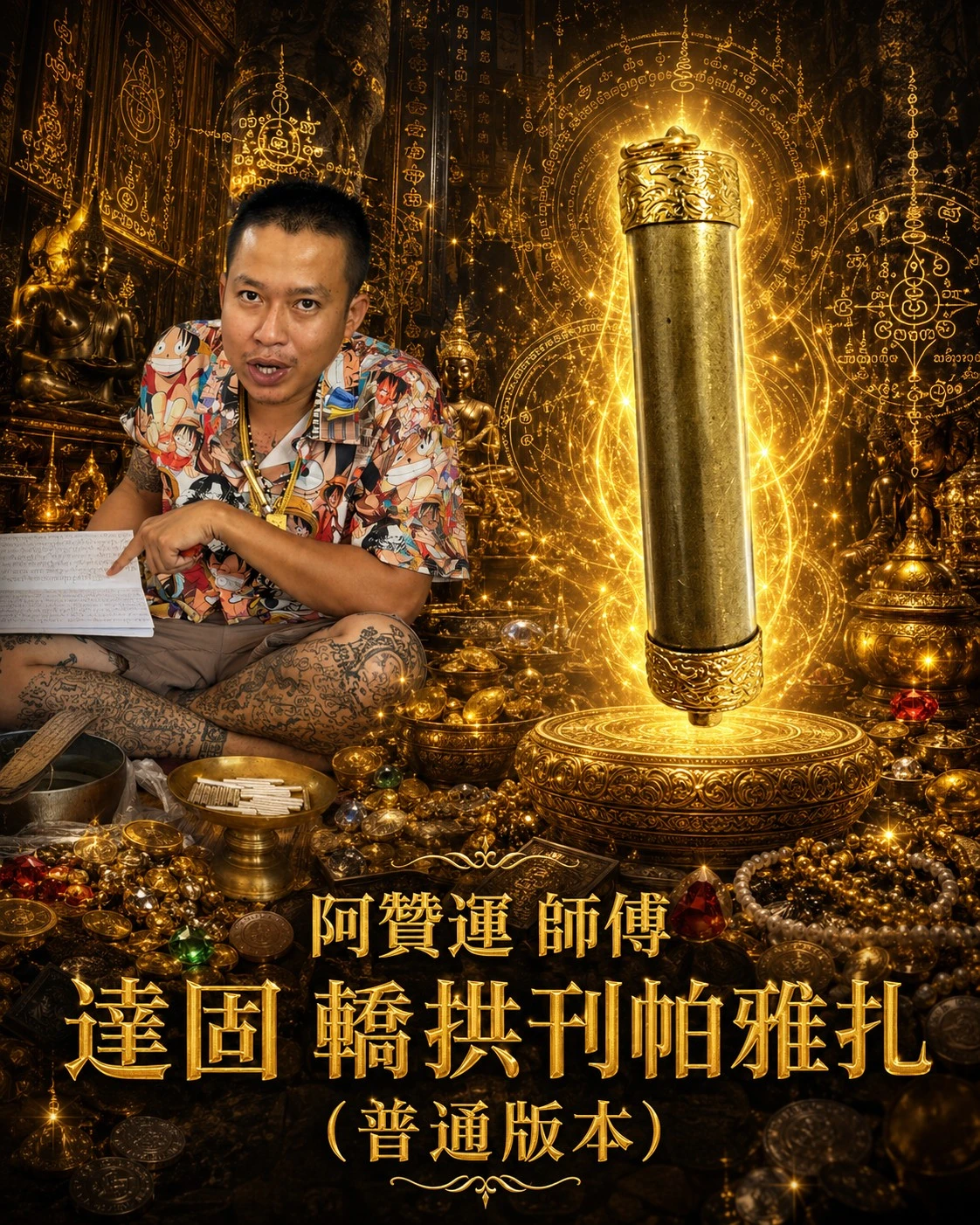 阿贊運 師傅  達固 轎拱刊帕雅扎(普通版)