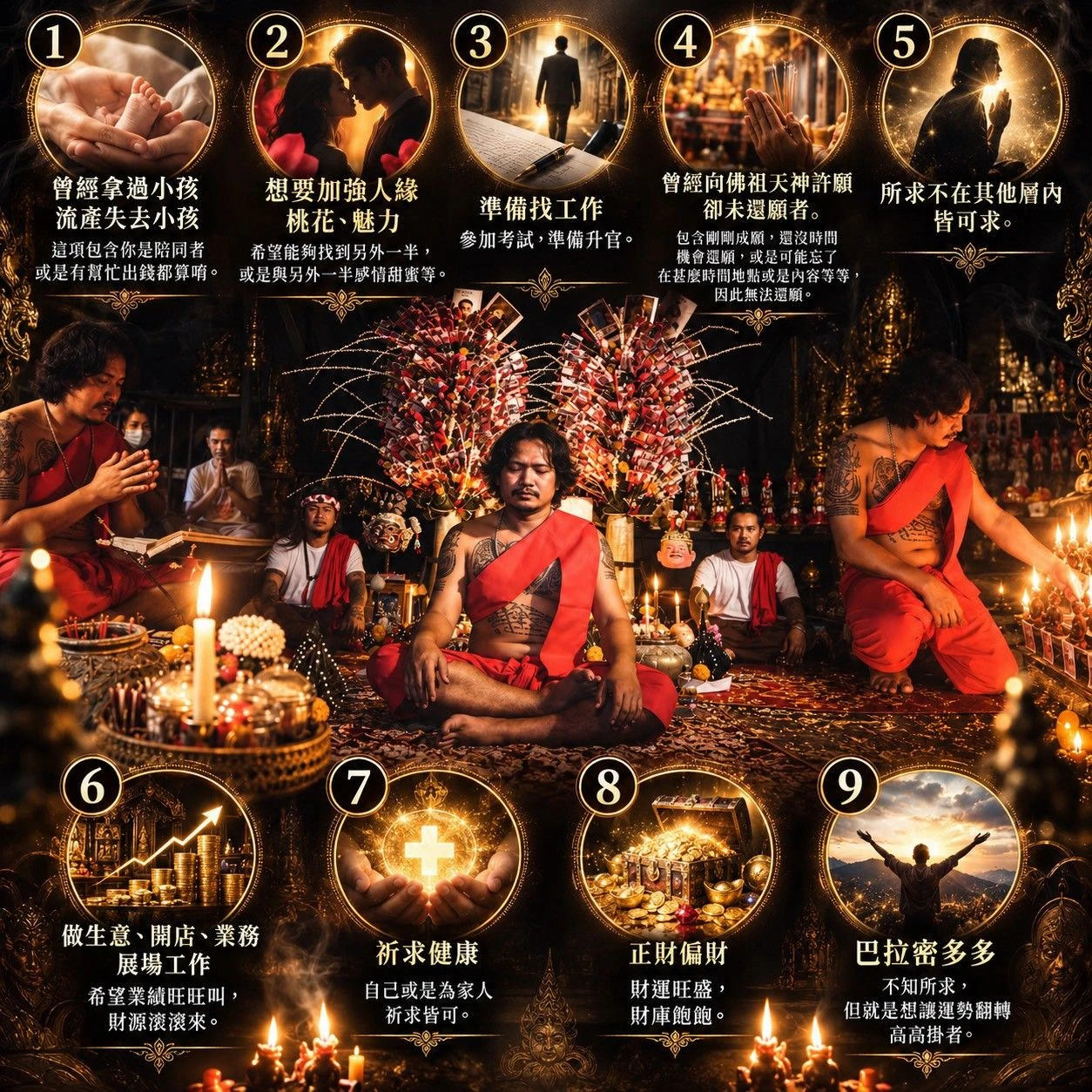阿贊帕雅 師傅 估帕癲祈福法會（VIP）