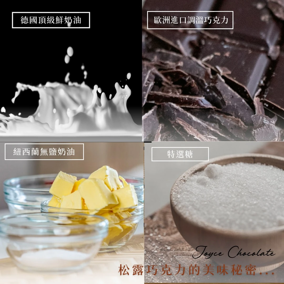 ｜新裝升級版｜松露巧克力禮盒-好友分享四盒入組