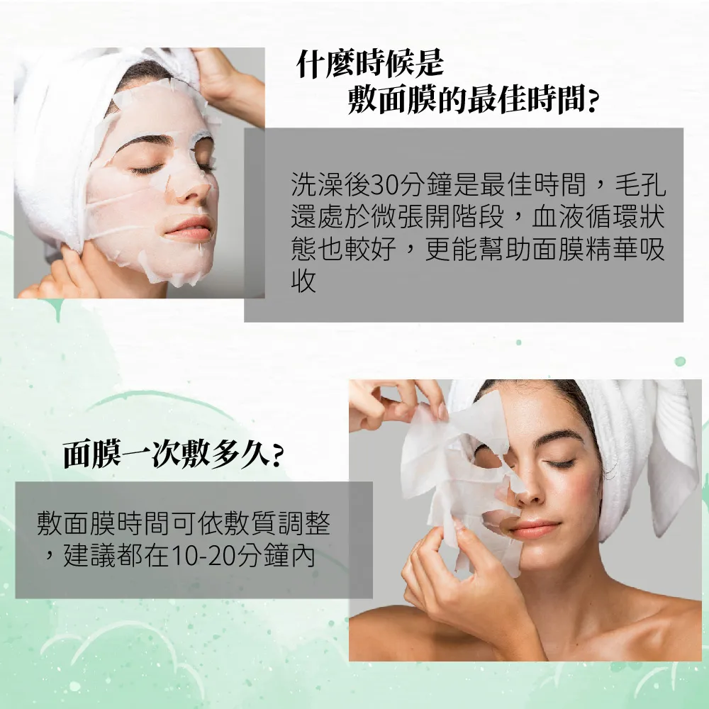 24T茶樹綠茶控油面膜28ml