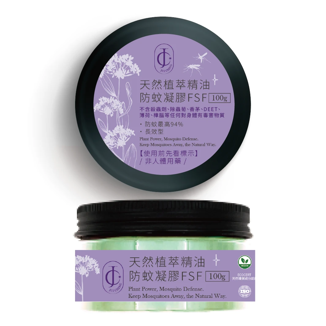 天然植萃精油防蚊凝膠100g