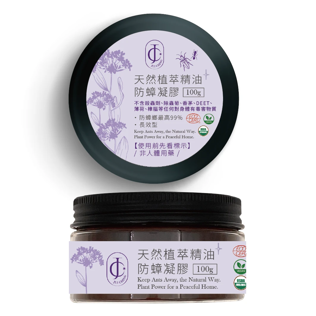 天然植萃精油防蟑凝膠100g