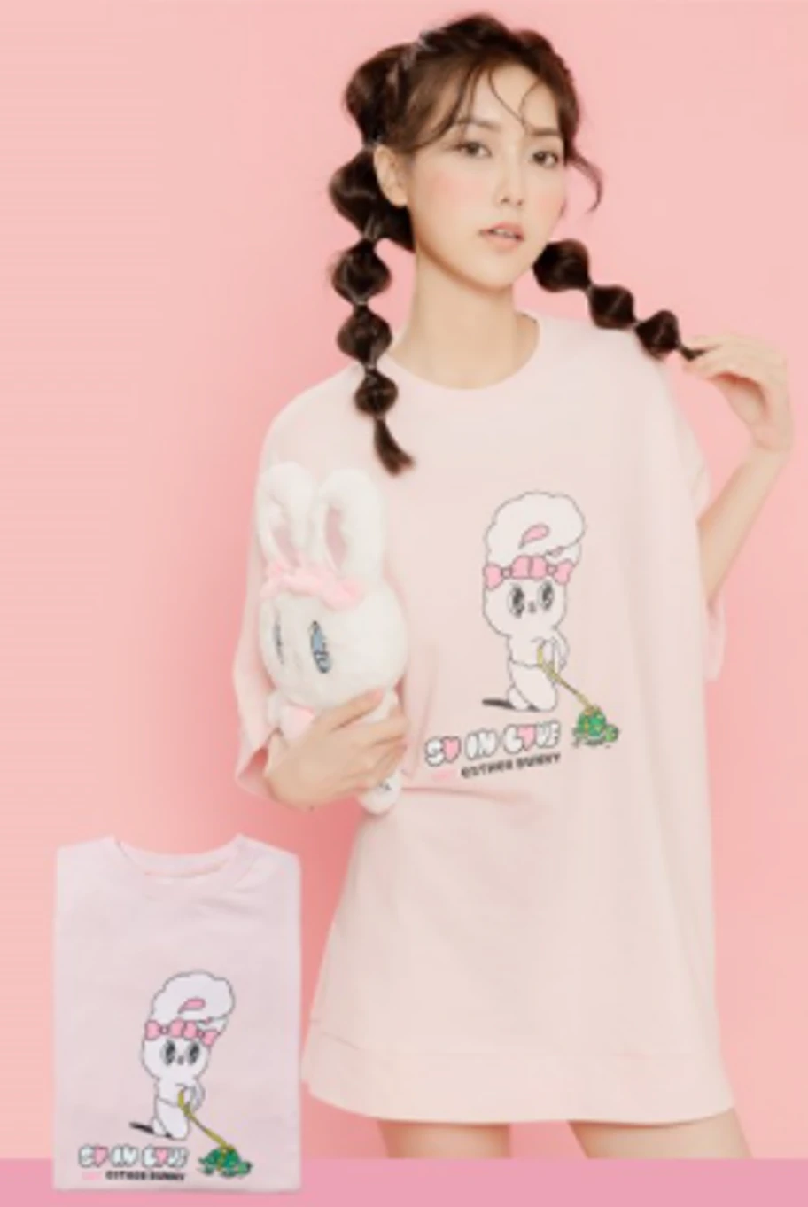 UNT X ESTHER BUNNY龜兔散步中 T-SHIRT