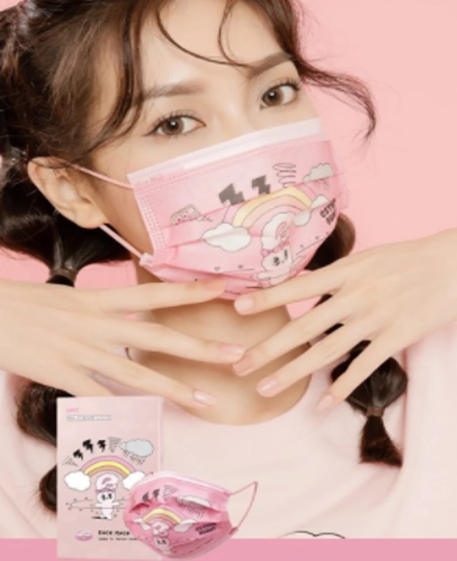 UNT X ESTHER BUNNY 兔兔動滋動 口罩-10入/盒