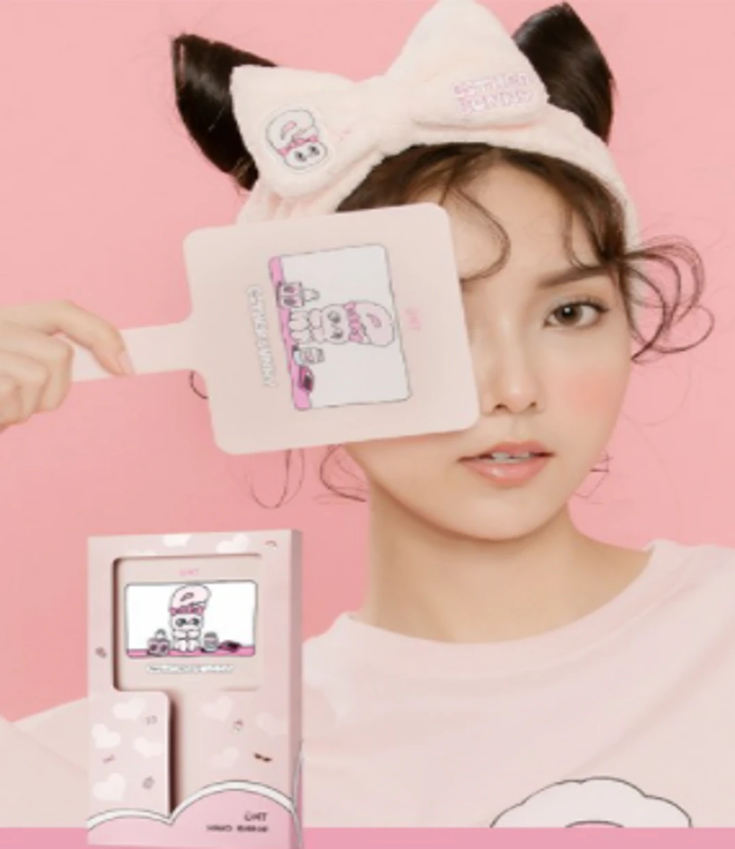 UNT X ESTHER BUNNY 哭哭也很美 手拿鏡