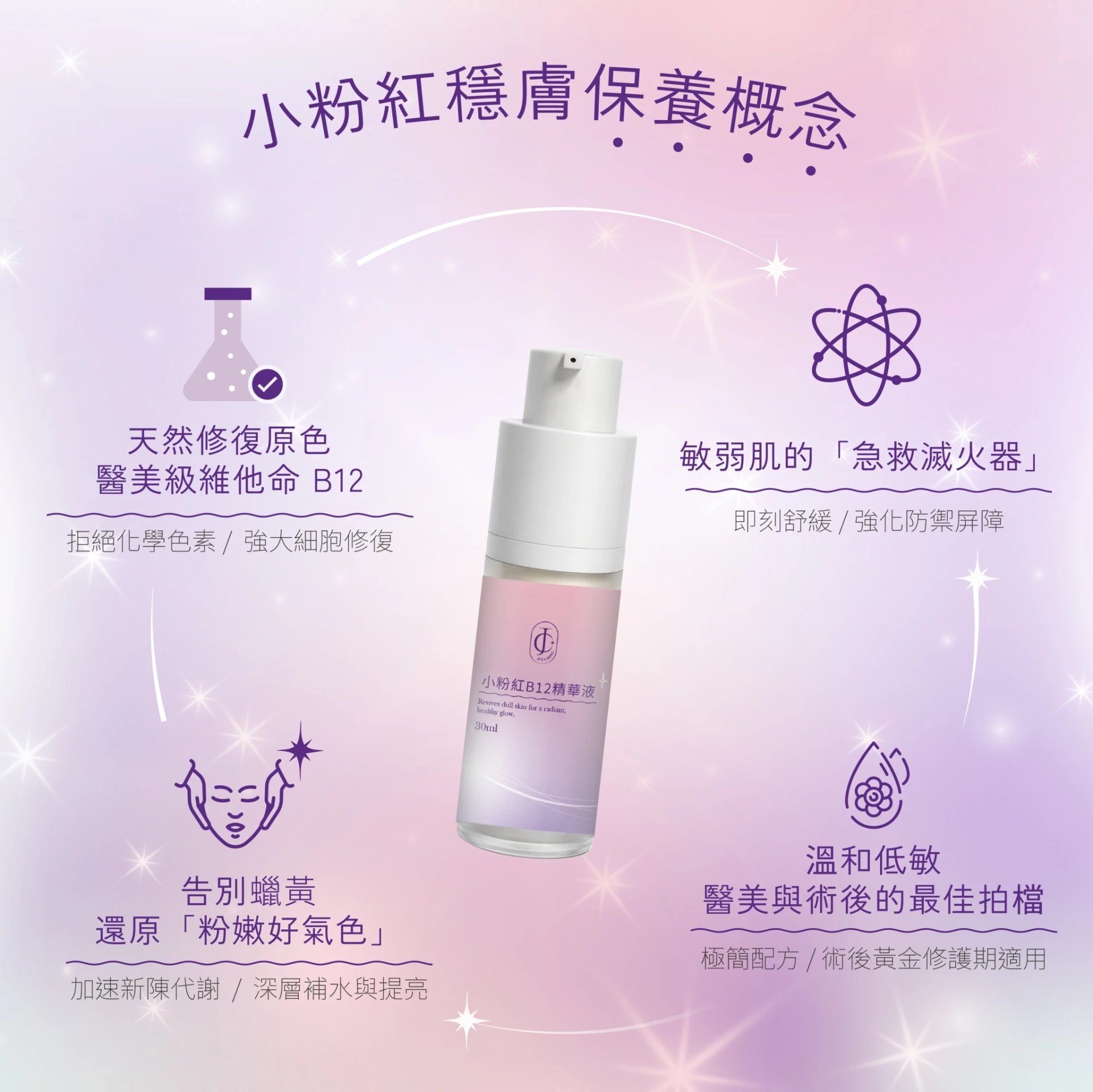 小粉紅B12精華液30ml