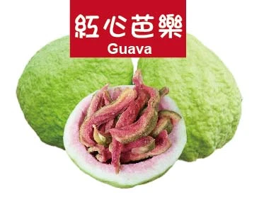 ＭＩＴ台灣紅心芭樂乾(單包裝)180g
