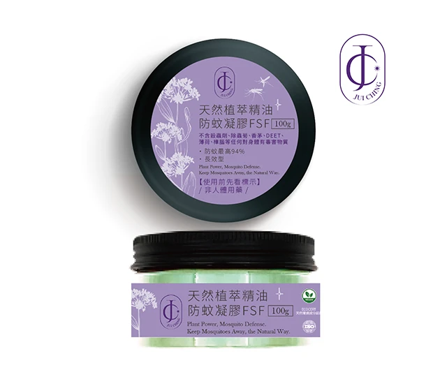 天然植萃精油防蚊凝膠100g