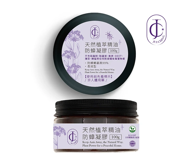 天然植萃精油防蟑凝膠100g