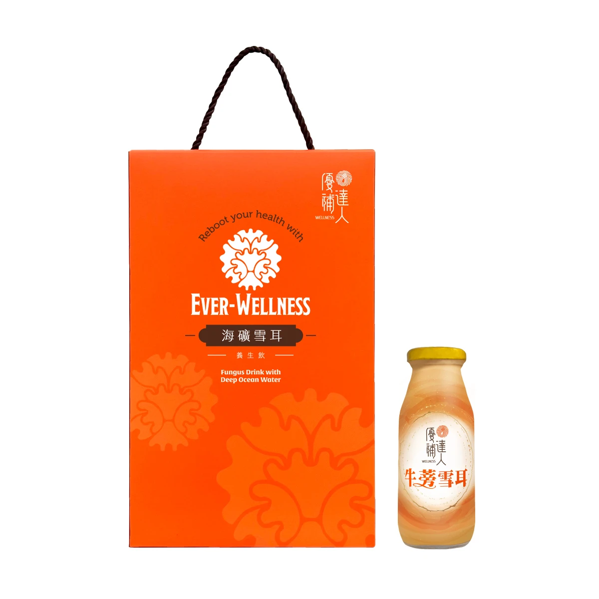 【牛蒡海礦雪耳】195ML* 6瓶 (一盒免運)
