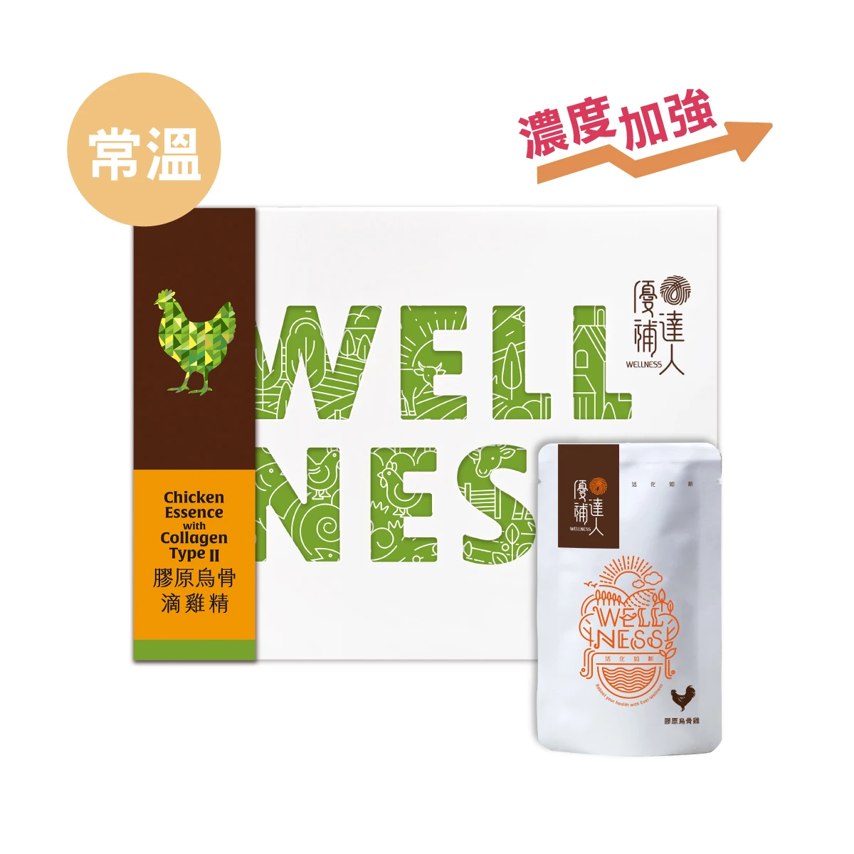 【膠原烏骨滴雞精】常溫52ml*10包