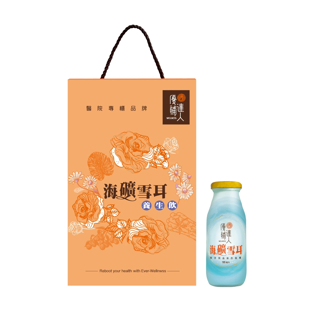 【海礦雪耳】195ml*6瓶 (一盒免運)
