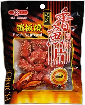 《惠香食品》鐵板燒香魚風味片6包免運
