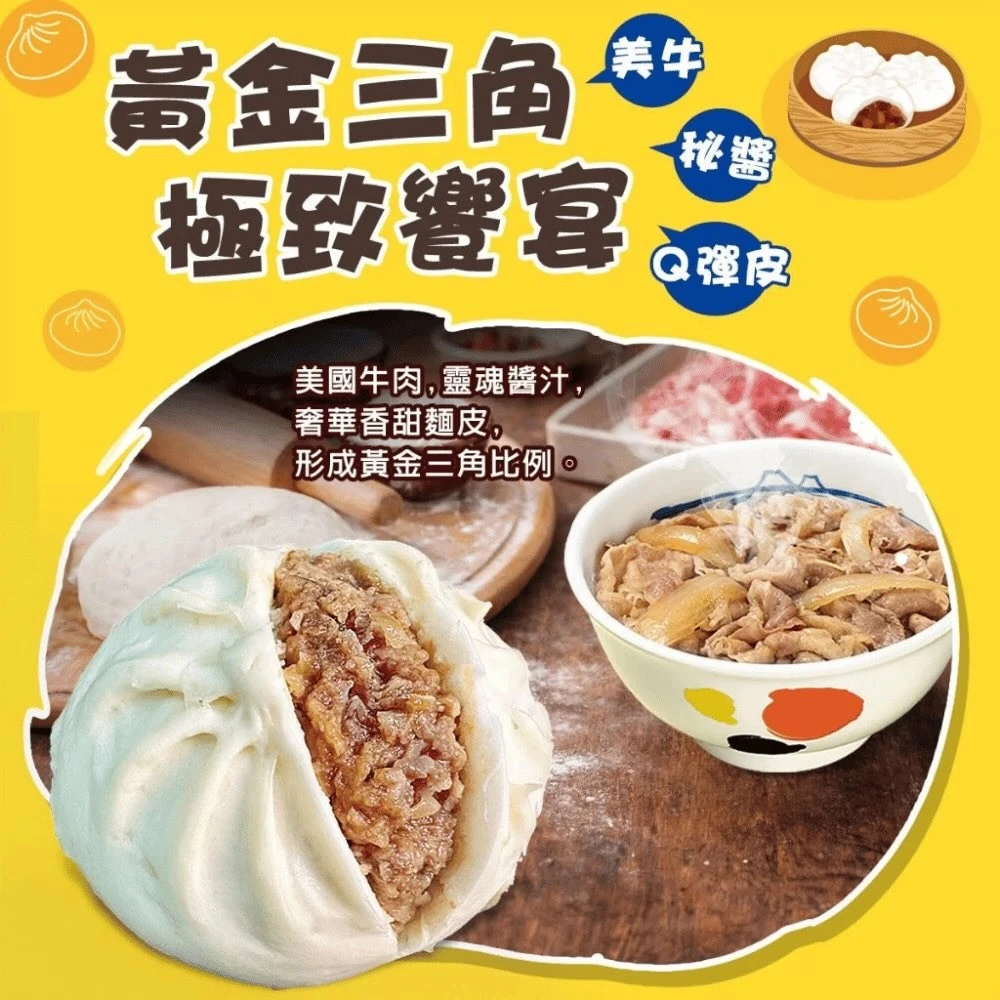 【點食1】松屋牛肉包｜120g大份量・5入裝