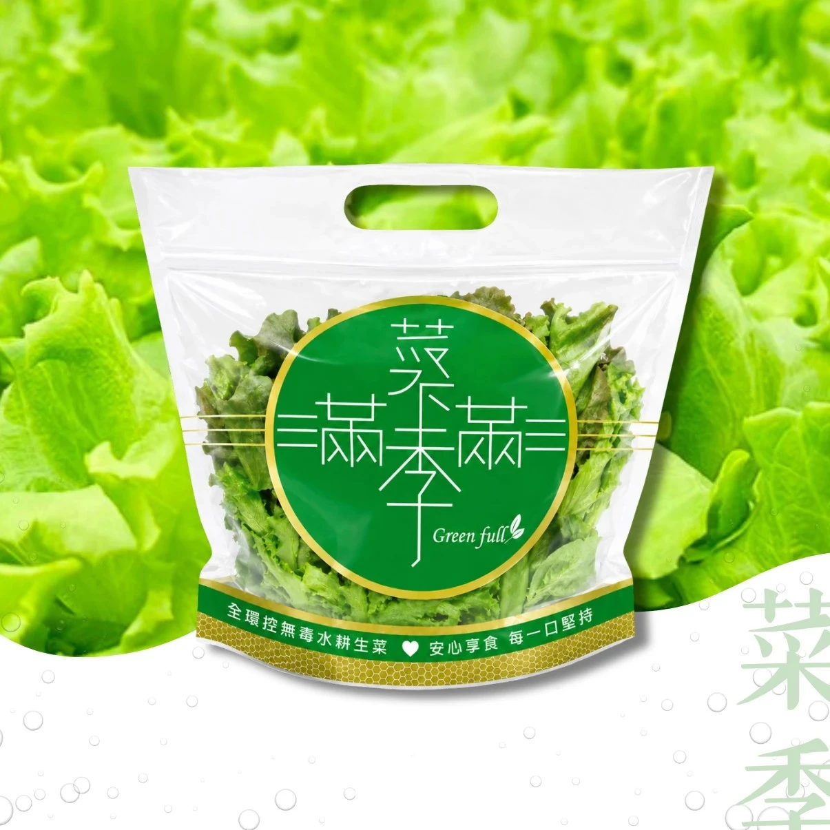 【菜季滿滿】綜合萵苣240克（袋裝）