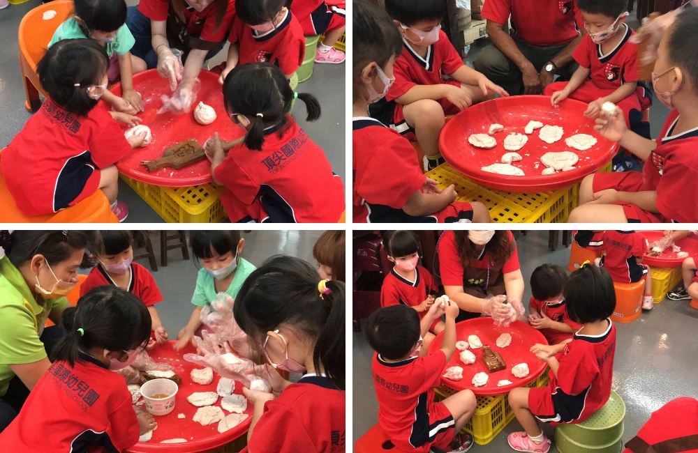 20231020頂尖幼兒園米食DIY芋粿巧