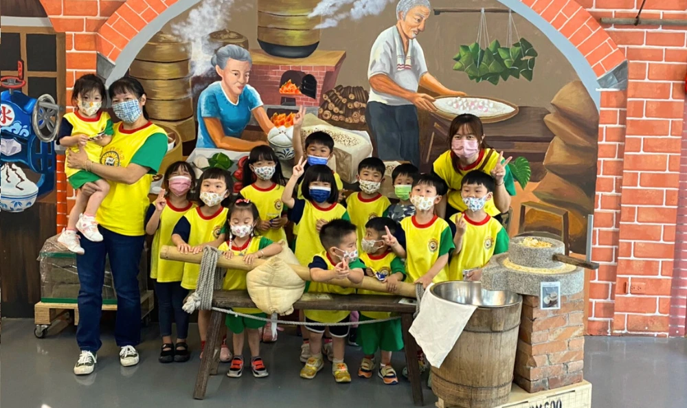 20230502向日葵幼兒園米食DIY搓湯圓體驗﹋照片集