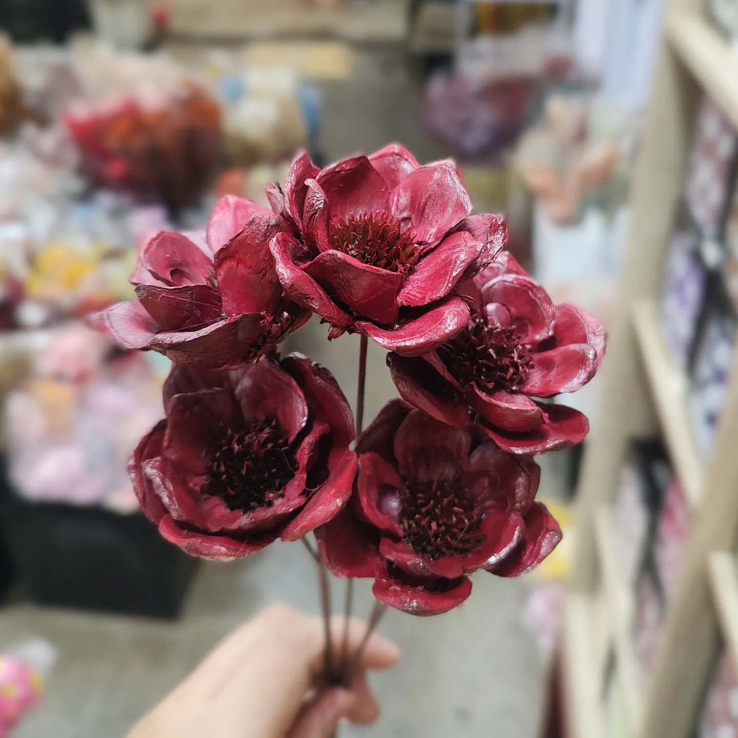 手工松片花