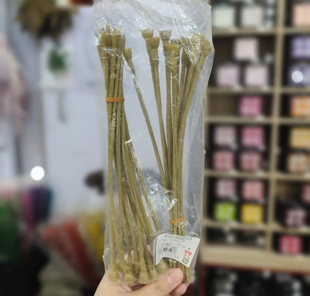 日本大地農園 塑膠花莖 M 小口徑
