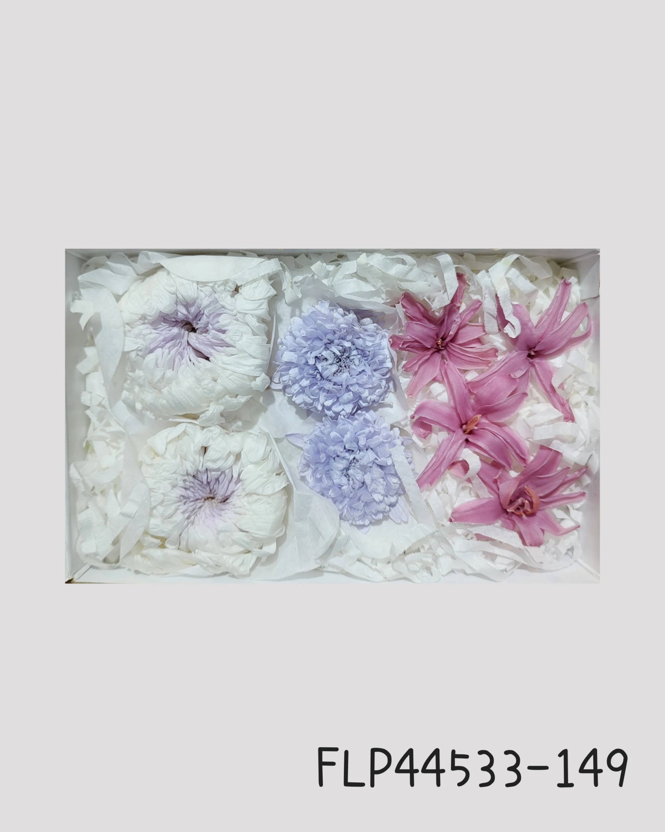 *日本Florever 輪菊紫苑永生花組合 紫色系
