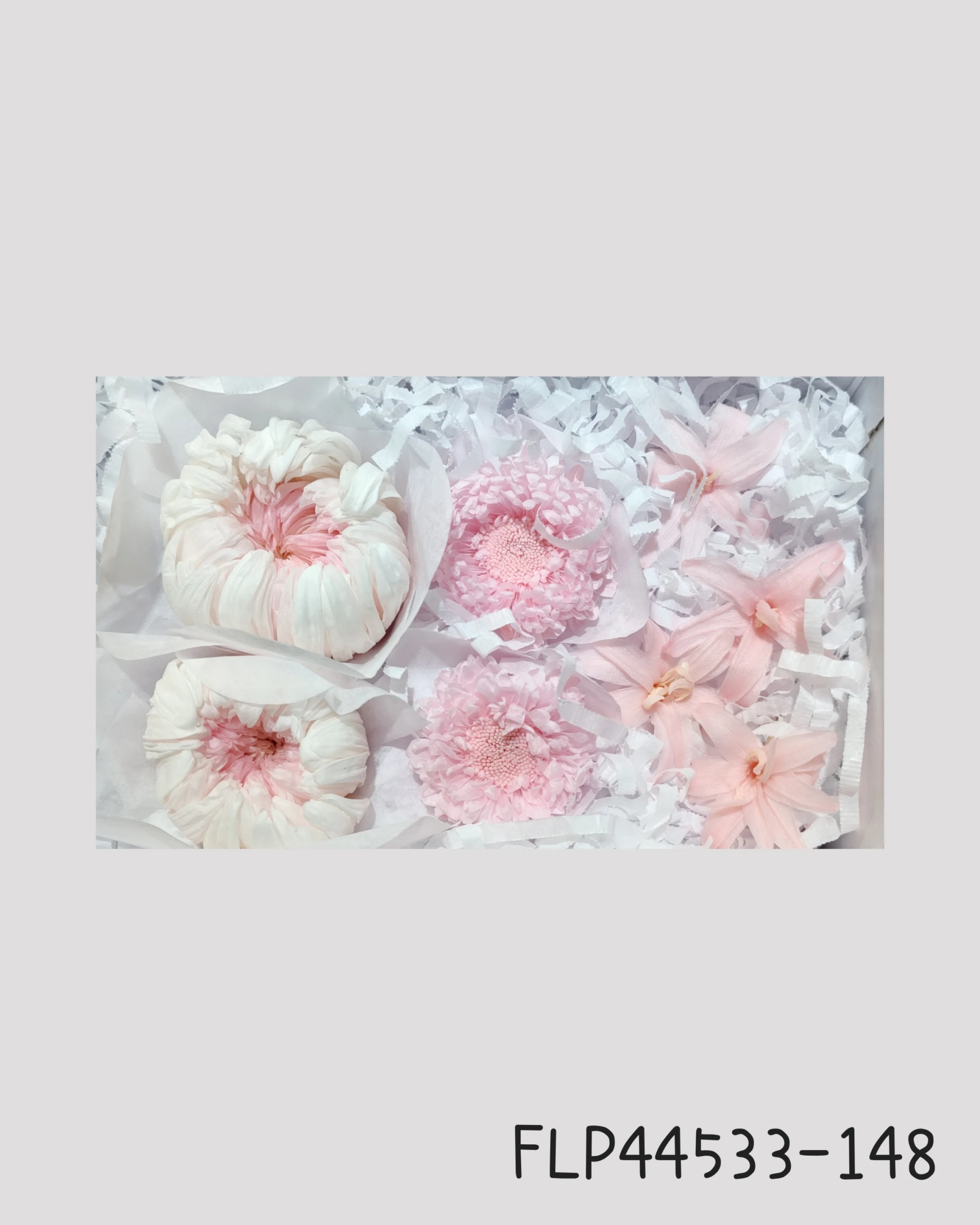 *日本Florever 輪菊紫苑永生花組合 粉色系