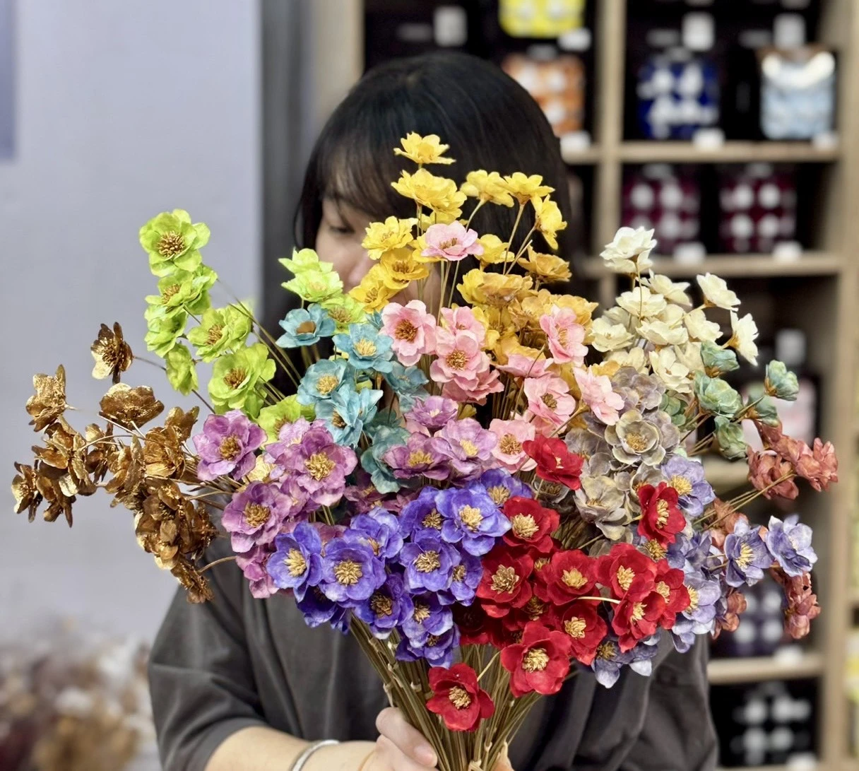 手工銀蓮花