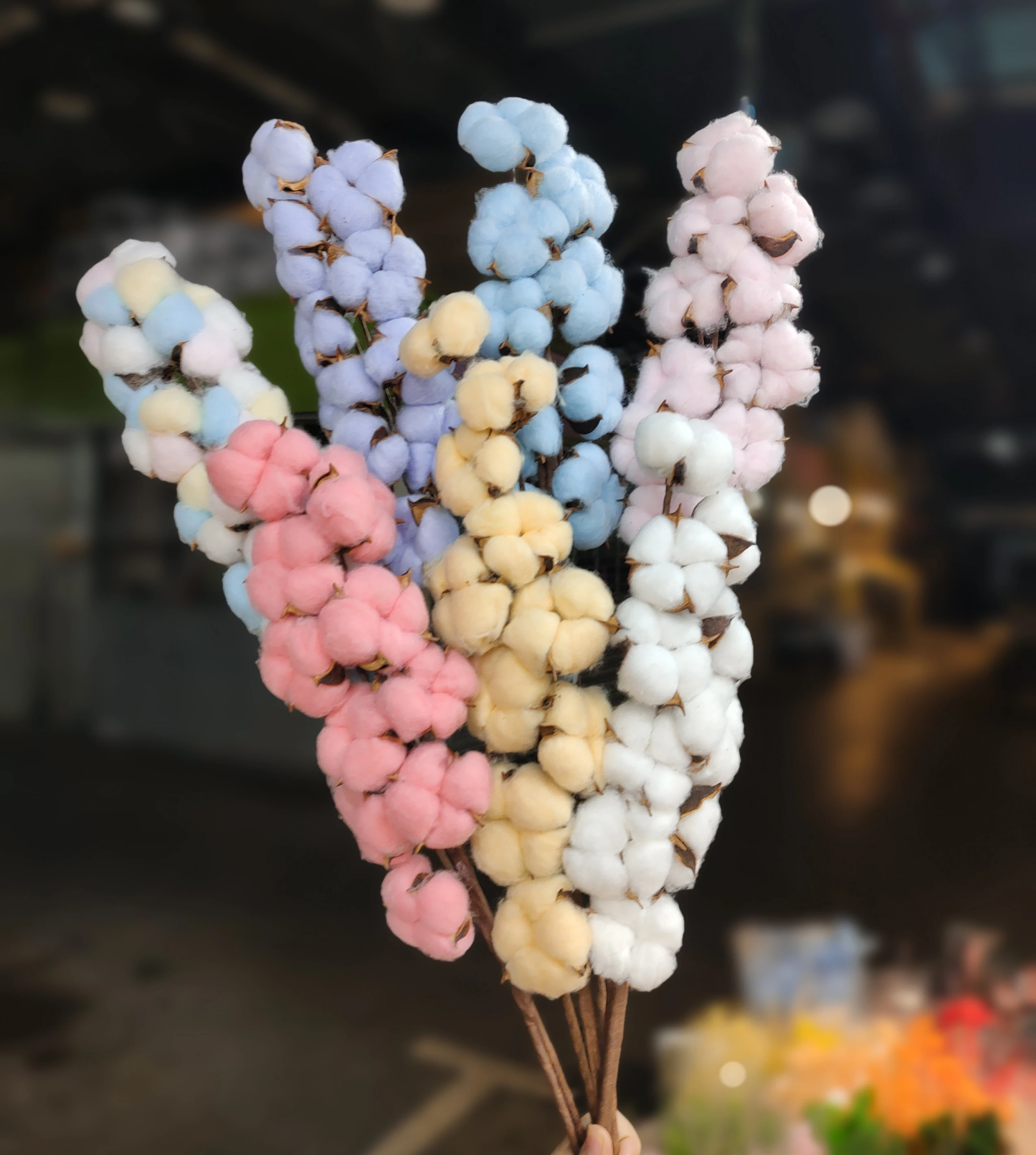 單支多頭手工棉花
