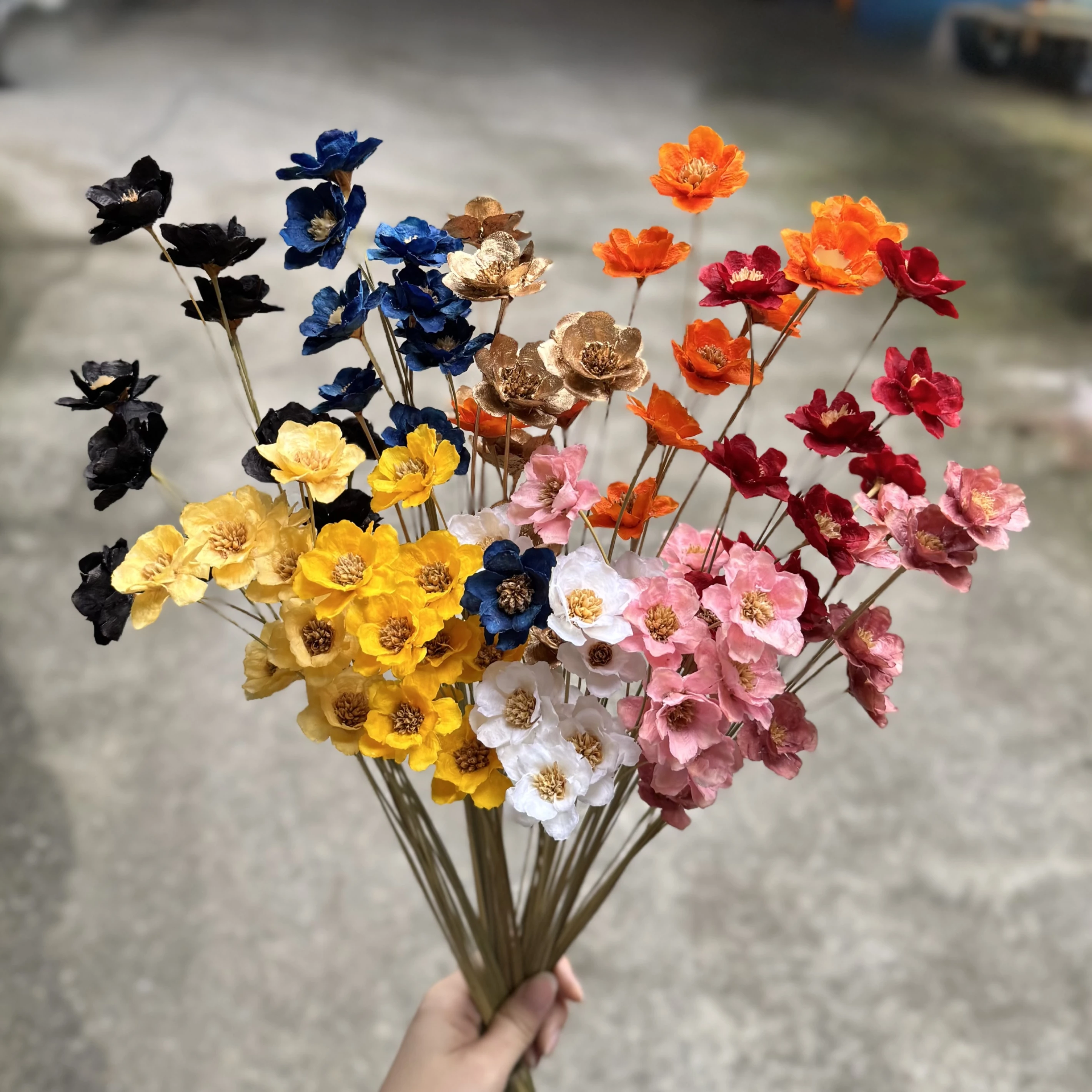 手工銀蓮花