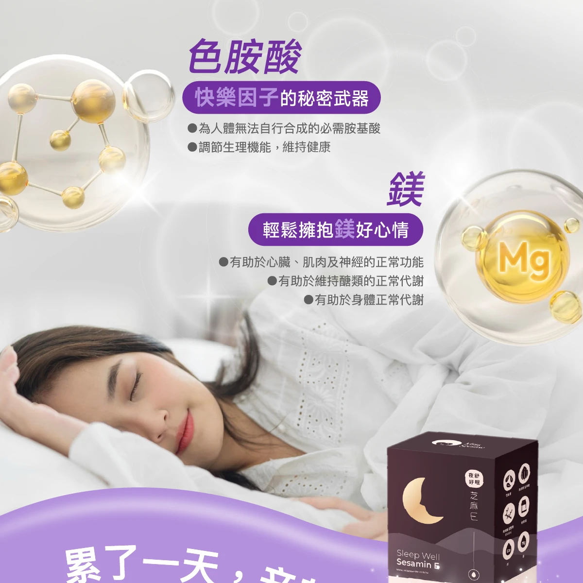 色胺酸,鎂