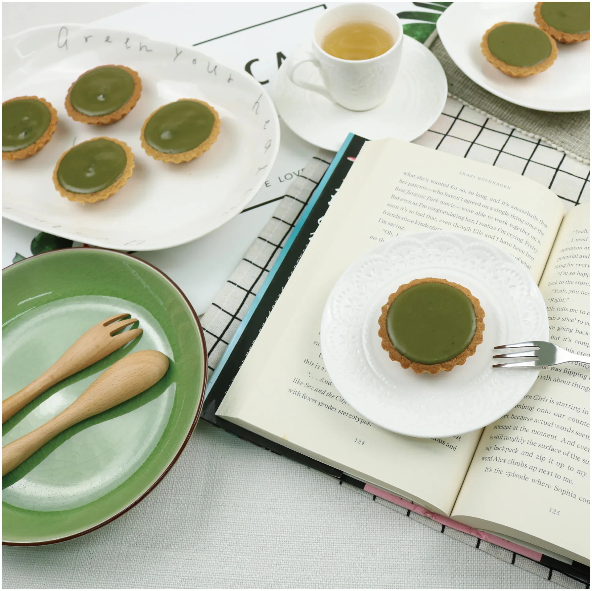 靜岡抹茶紅豆塔 (8入)
