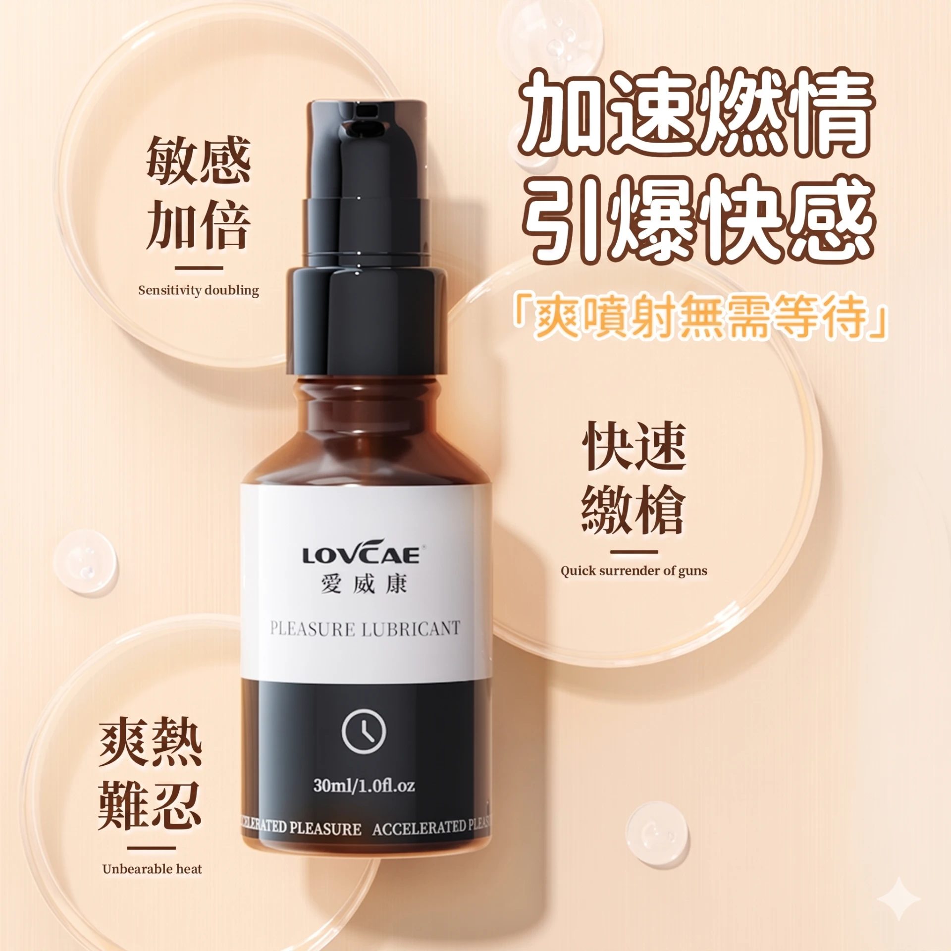 愛威康 快感增強潤滑液 30ml