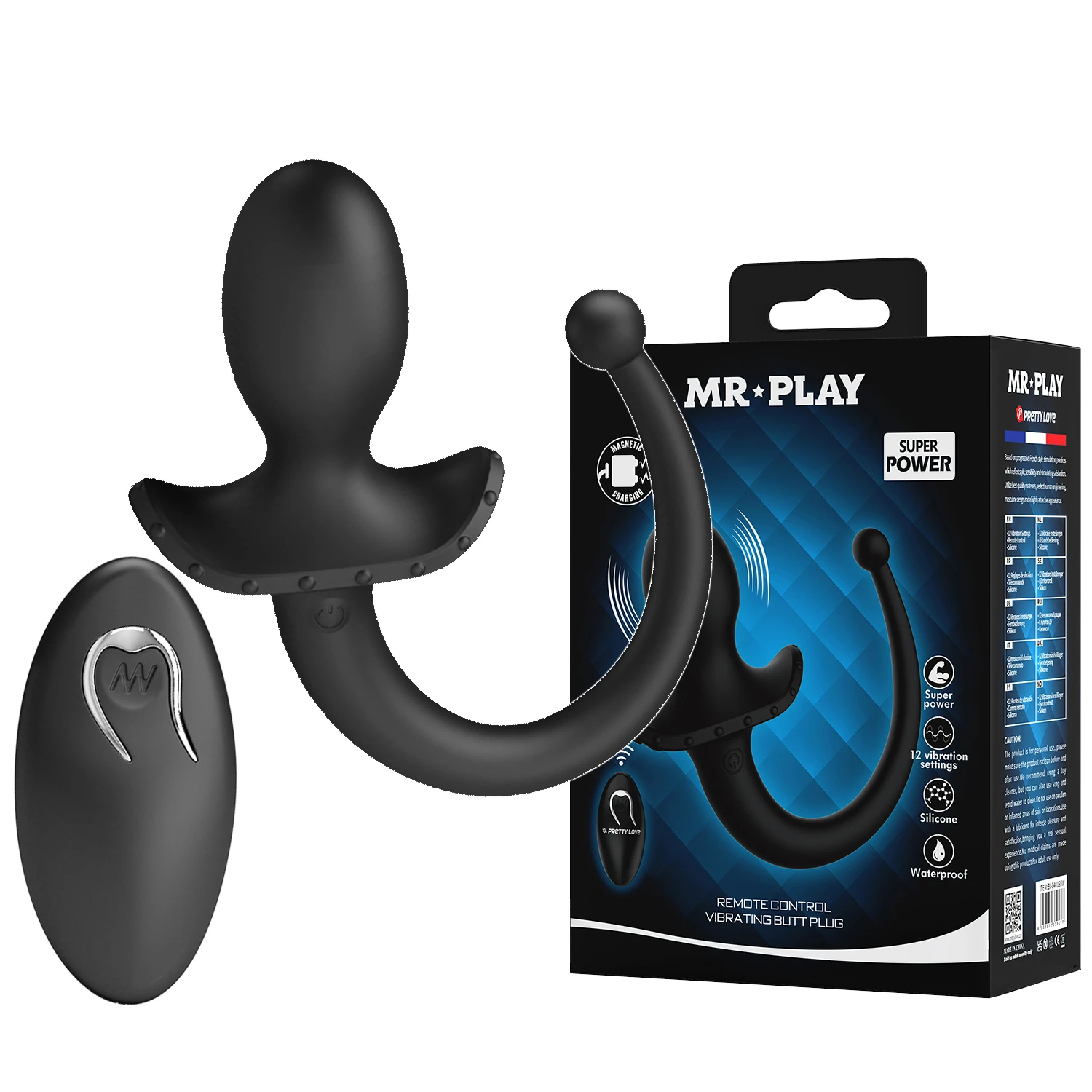MR.PLAY 前列腺後庭震動尾巴棒